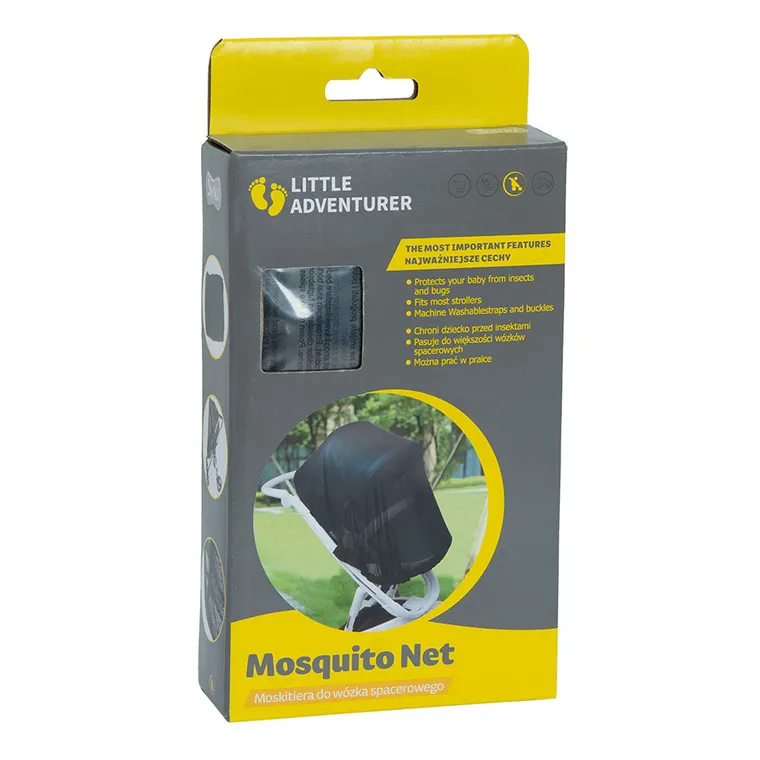 Smiki, Little Adventurer, moskitiera do wózka spacerowego