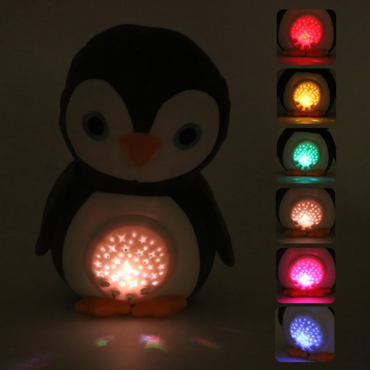 Smiki, Little Dreamer, Pingwinek, pluszowy projektor gwiazd