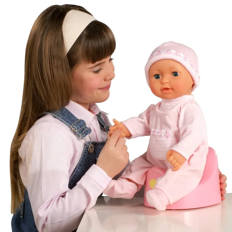 Smiki, Love Baby, Melanie, lalka bobas z nocnikiem, 40 cm