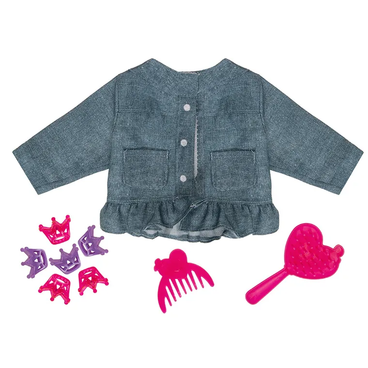 Smiki, Maja, interaktywna lalka bobas z akcesoriami, 46 cm