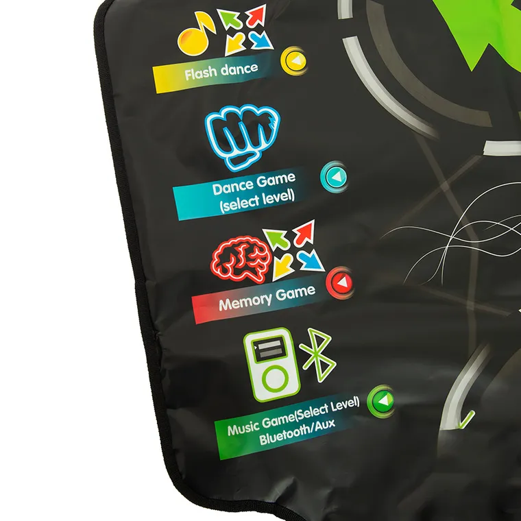 Smiki, mata muzyczna do tańczenia, czarna