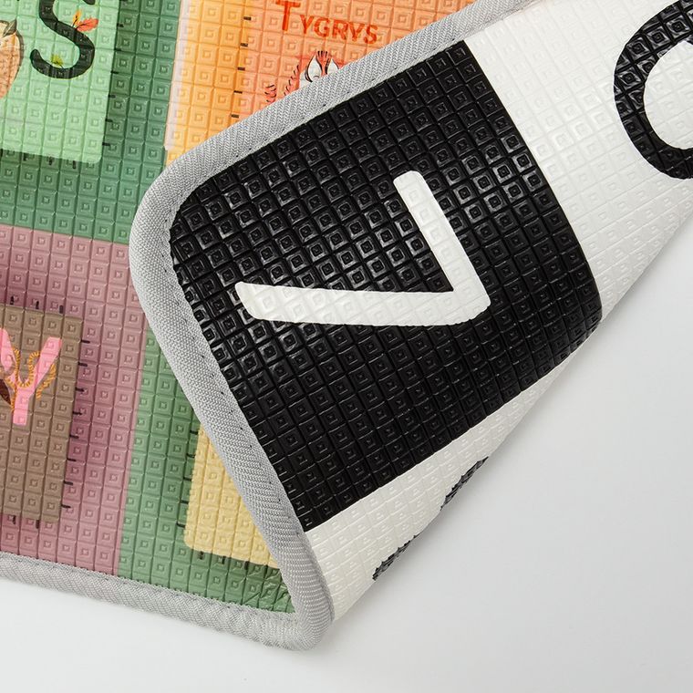 Smiki, mata piankowa edukacyjna, dwustronna, 150-100 cm