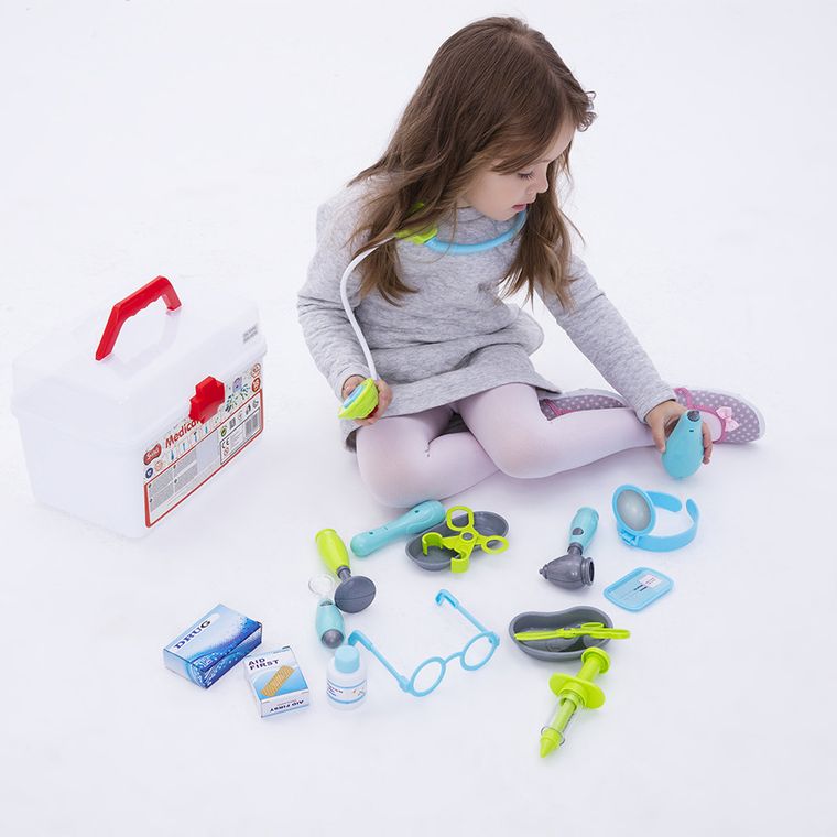 Smiki, Medical Case, zestaw medyczny w walizce, 18 elementów