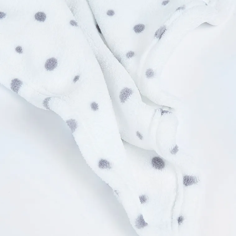 Smiki, Miś, kocyk i maskotka, zestaw prezentowy, biały