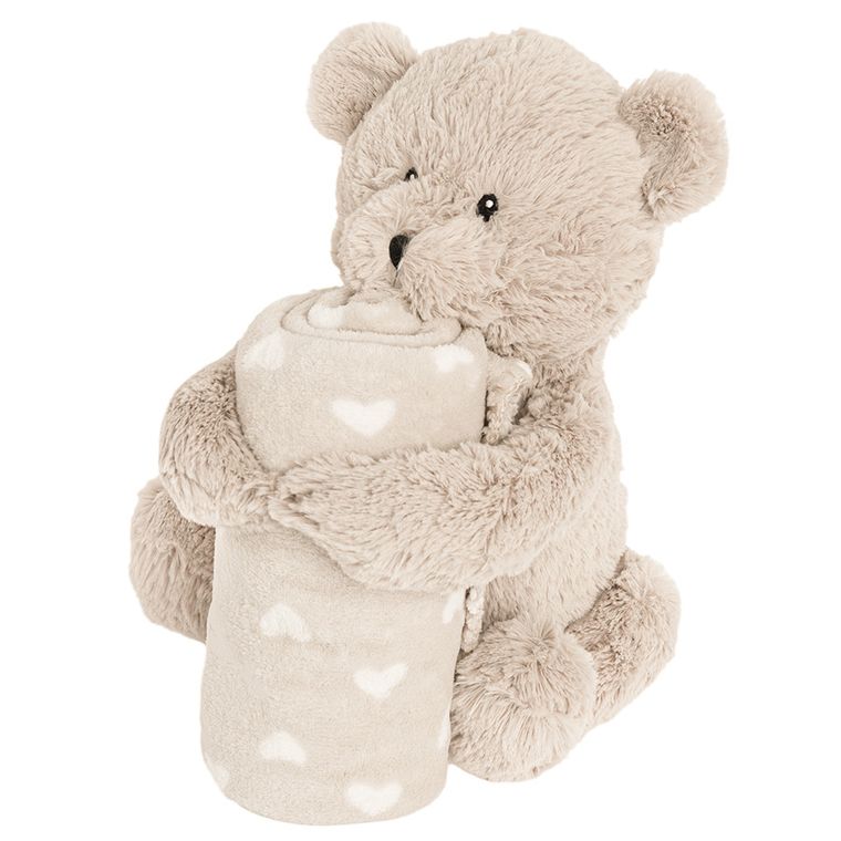 Smiki, Miś, maskotka z kocykiem, zestaw