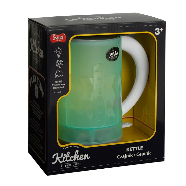 Smiki, Mój pierwszy czajnik, zabawka interaktywna, światło i dźwięk