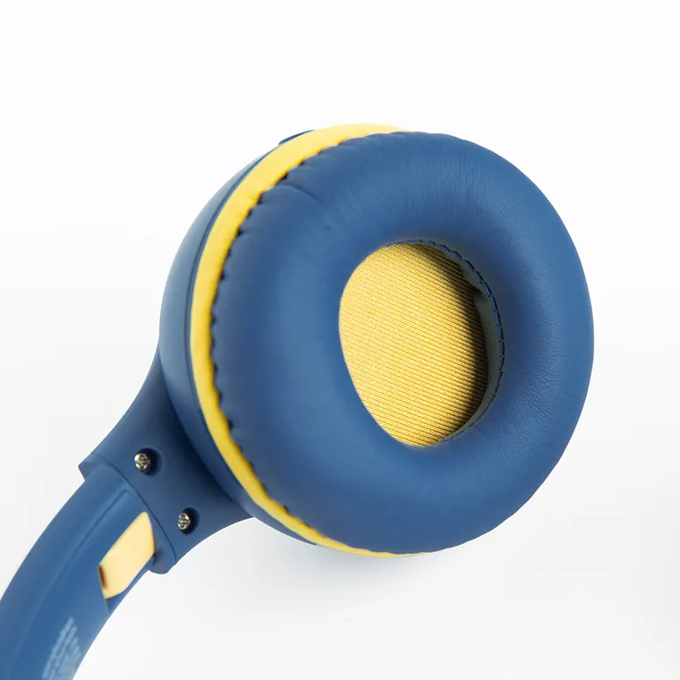 Smiki, Music World, słuchawki bezprzewodowe, nauszne, granatowe