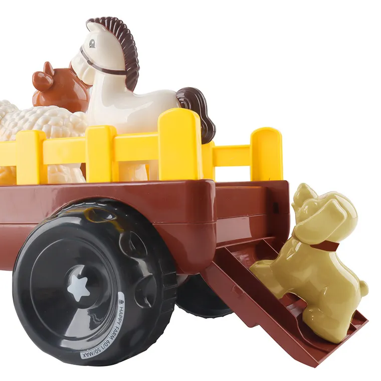 Smiki, muzyczny traktor, zabawka interaktywna