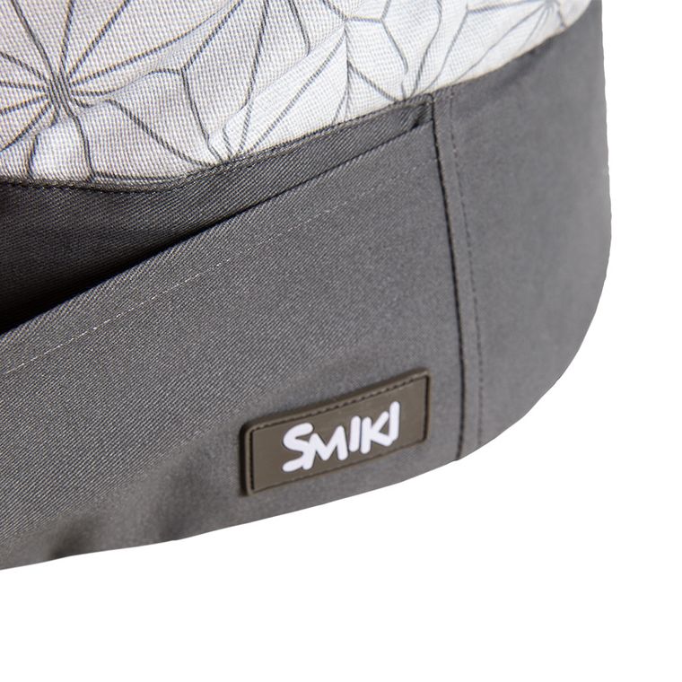 Smiki, nosidełko, szare, gwiazdki