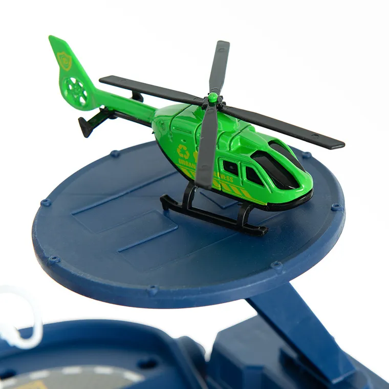 Smiki, parking elektryczny z pojazdami, 77 elementów