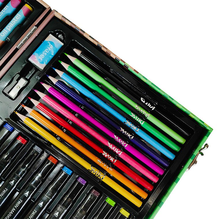 Smiki, Piksele, zestaw artystyczny w walizce, 50 elementów