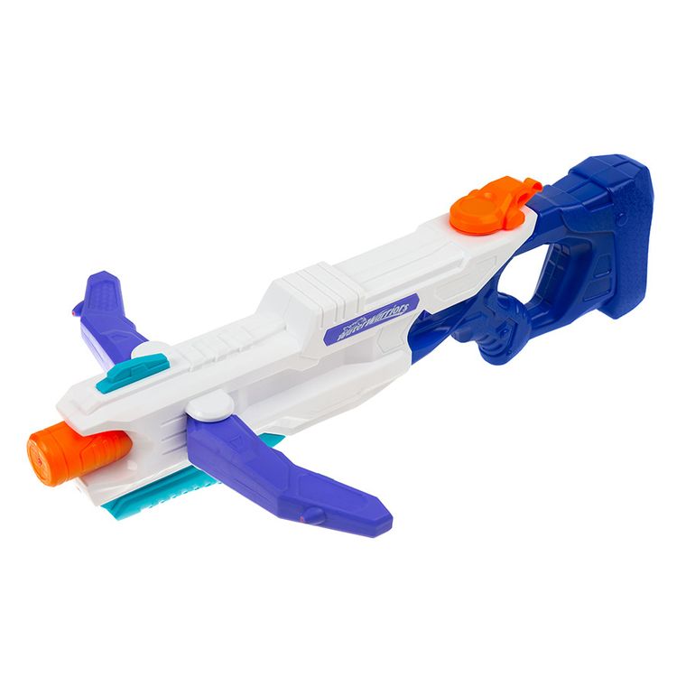 Smiki, pistolet na wodę, biało-granatowy