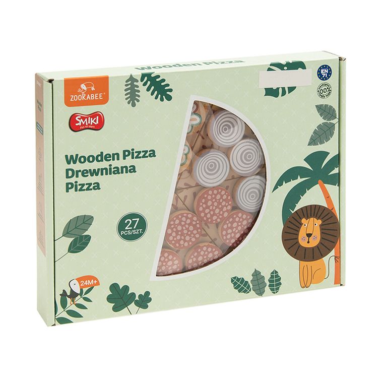 Smiki, Pizza do krojenia, zabawka drewniana