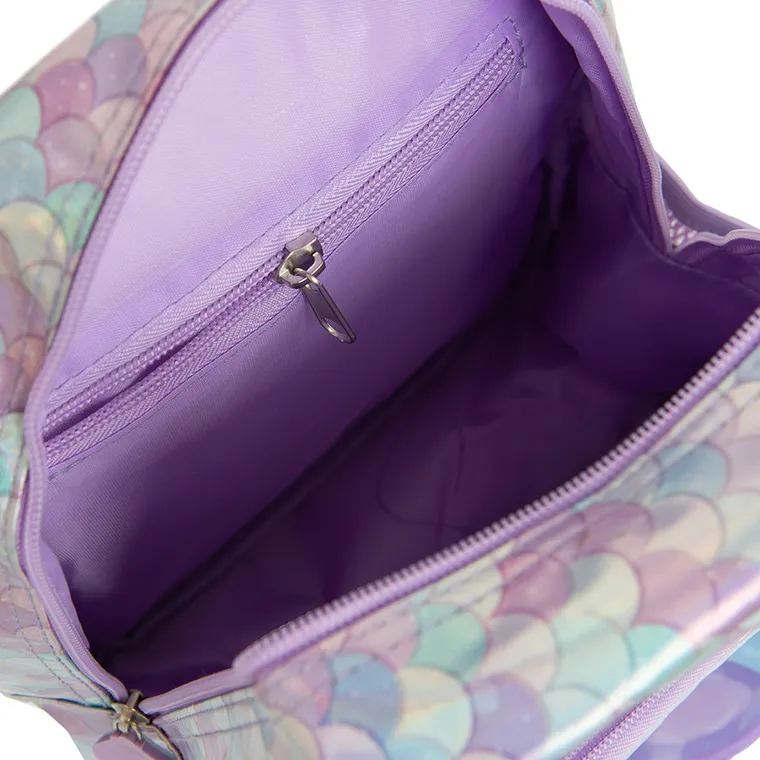 Smiki, plecak dla przedszkolaka, Syrenka fioletowa