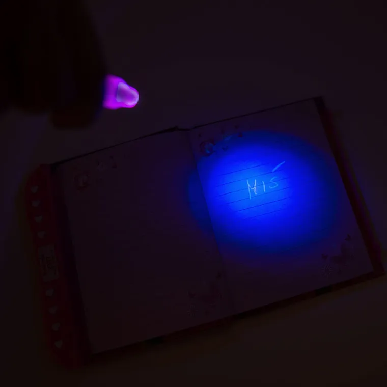 Smiki, Secret me, Kot, magiczny pamiętnik na szyfr z długopisem UV