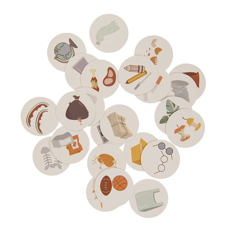 Smiki, Śmieciarka, sorter, zabawka drewniana