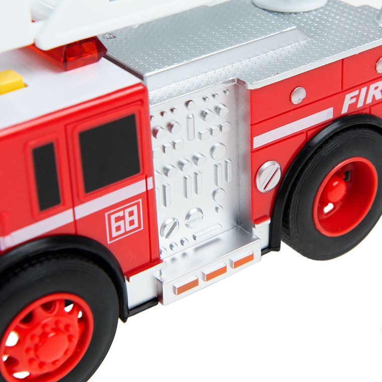 Smiki, Straż pożarna, pojazd, światło i dźwięk, 18 cm