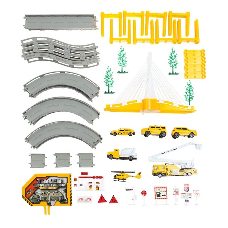 Smiki, Street Kingz, Engineering Track, garaż z pojazdami