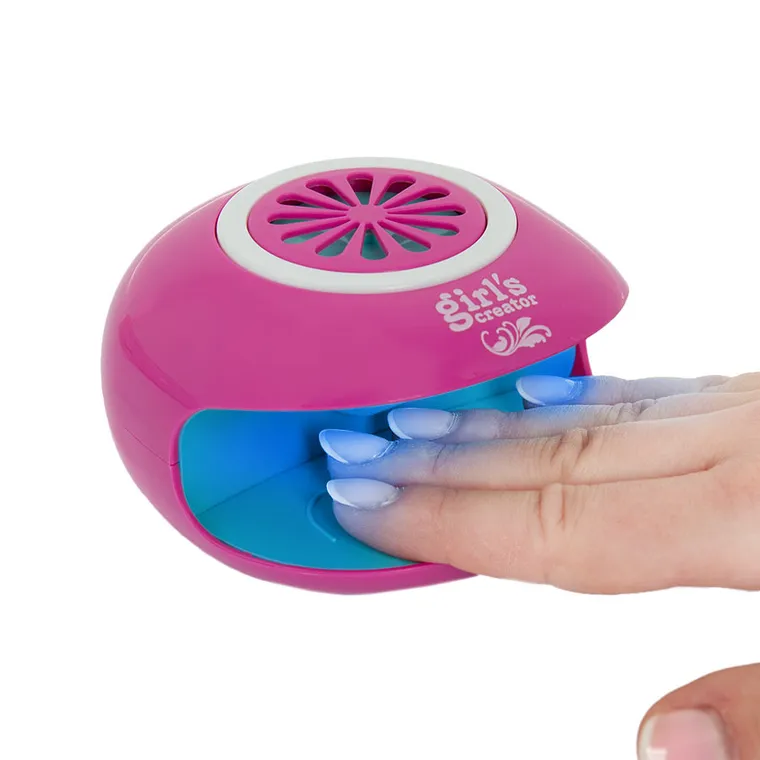 Smiki, Studio paznokci, zestaw kreatywny z lampą