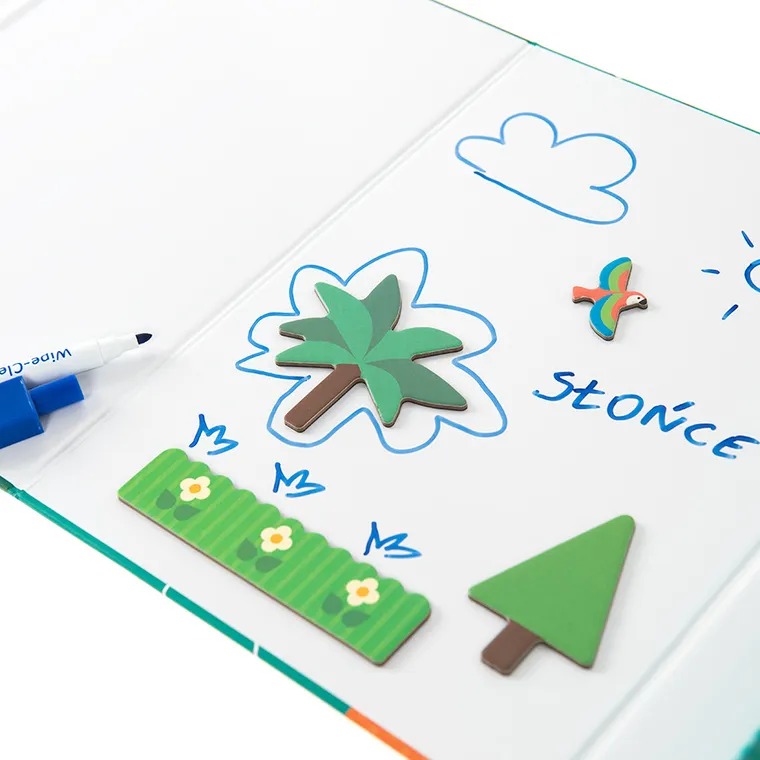 Smiki, Świat zwierząt, magnetyczny zestaw puzzli, 53 magnesy