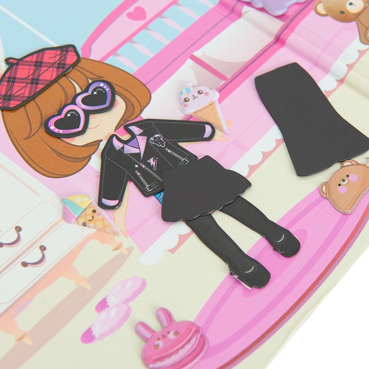 Smiki, tablet do rysowania LCD, magnetyczny, zestaw z akcesoriami