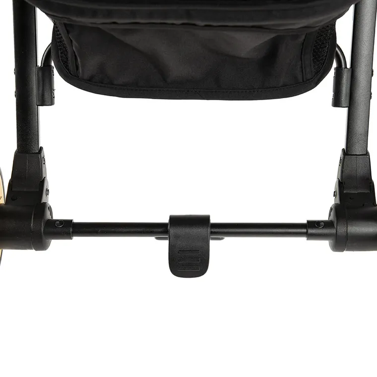 Smiki, Thunder Pro, wózek spacerowy, czarno-złoty