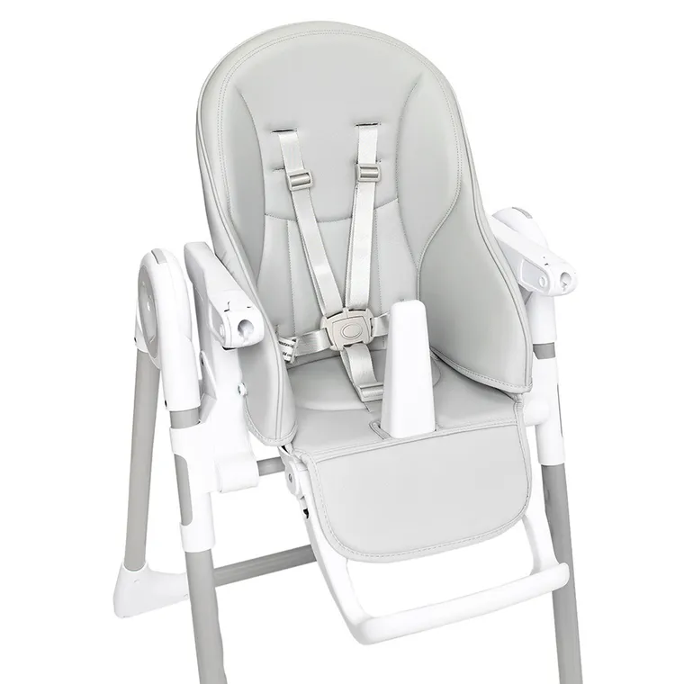 Smiki, Very Bunny, krzesełko do karmienia, szare