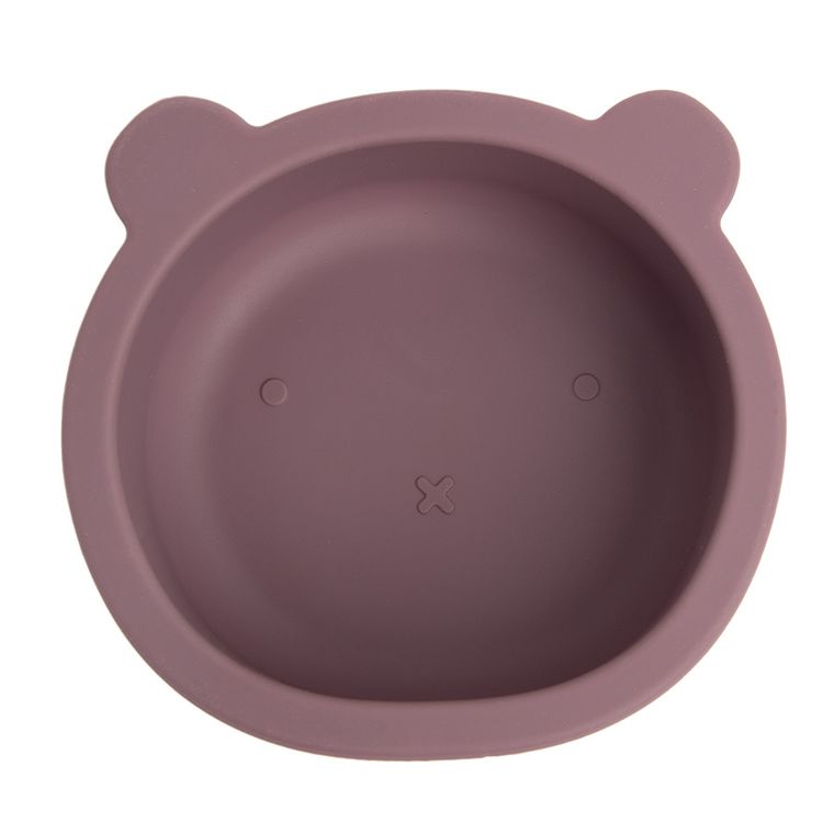Smiki, Very Bunny, zestaw naczyń silikonowych, różowy