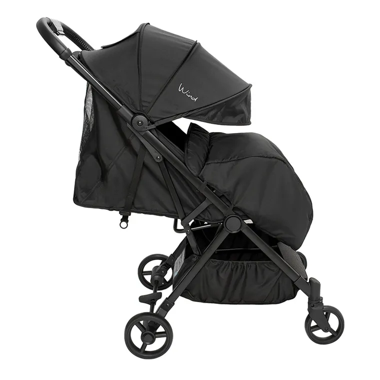 Smiki, Wind, wózek spacerowy, czarny