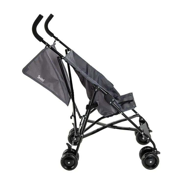 Smiki, wózek spacerowy, szary