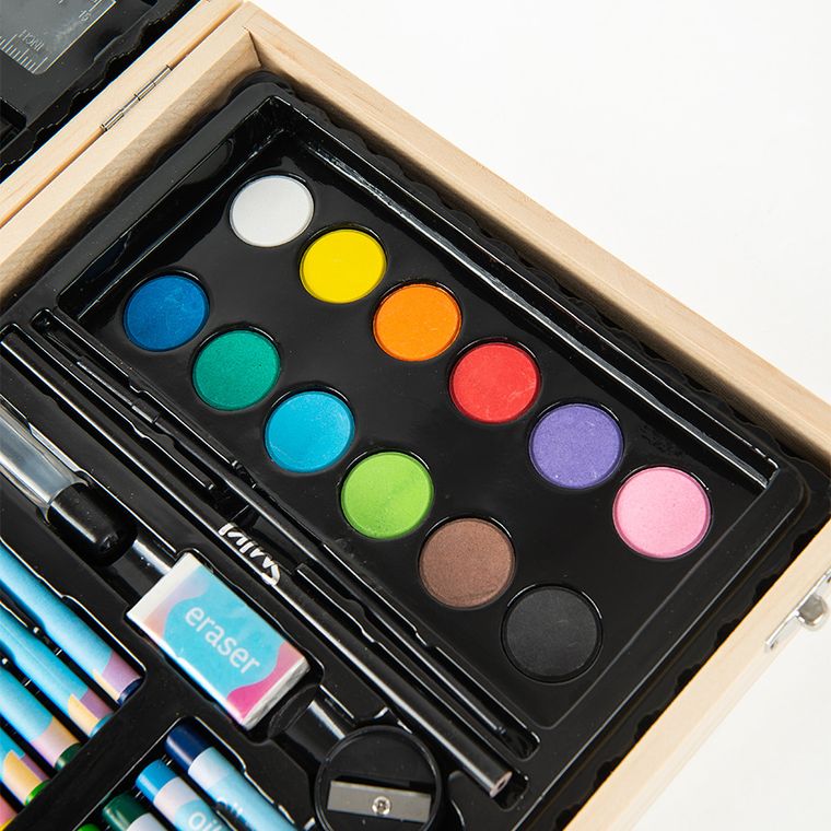 Smiki, zestaw artystyczny w walizce, 68 elementów