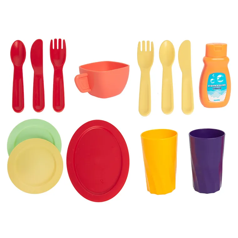 Smiki, zlew kuchenny z akcesoriami