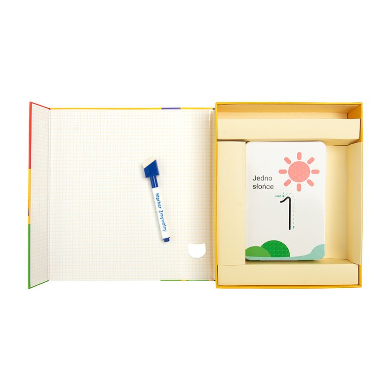 Smiki, Zmywalne cyferki, zestaw edukacyjny