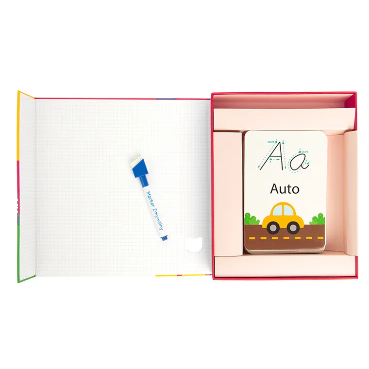 Smiki, Zmywalne literki, zestaw edukacyjny