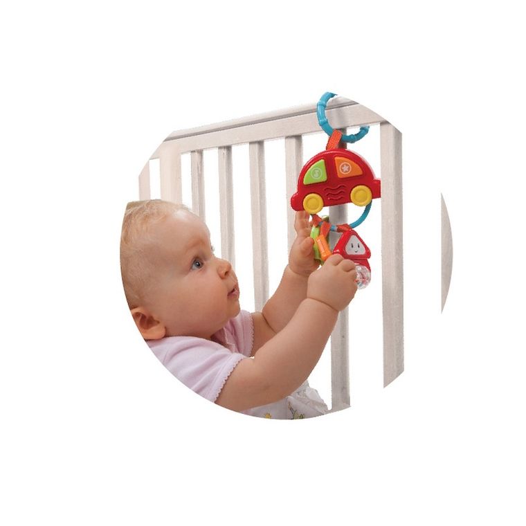 Smily Play, auto z kluczykami, gryzak