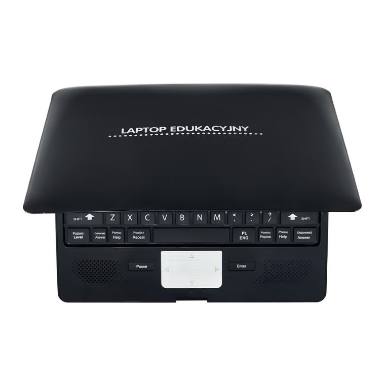 Smily Play, Edukacyjny Laptop Dwujęzyczny, zabawka interaktywna, czarny
