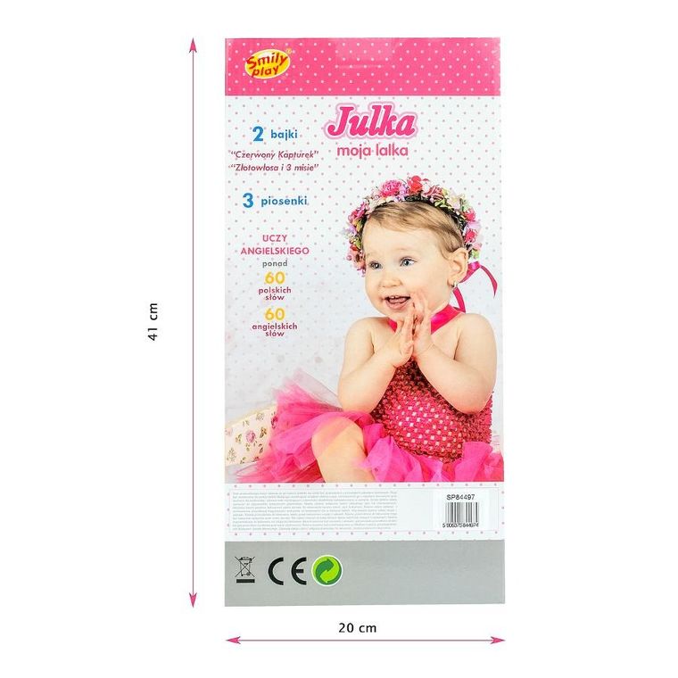 Smily Play, lalka, 40 cm