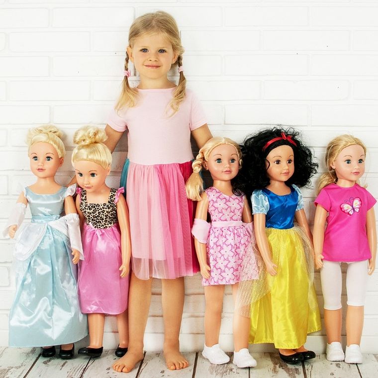 Smily Play, lalka chodząca księżniczka, 70 cm