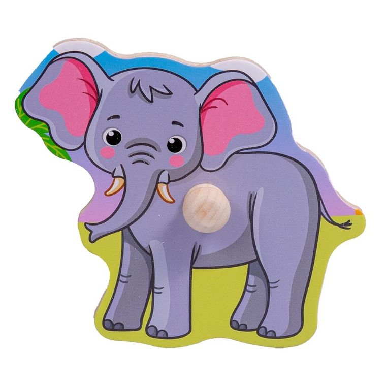 Smily Play, Safari, układanka drewniana