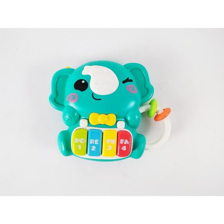 Smily Play, Zwierzaczkowe pianinko, zabawka interaktywna, słonik