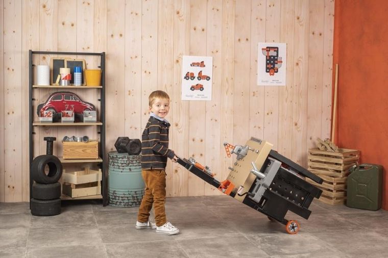 Smoby, Black&Decker, warsztat, 100 elementów