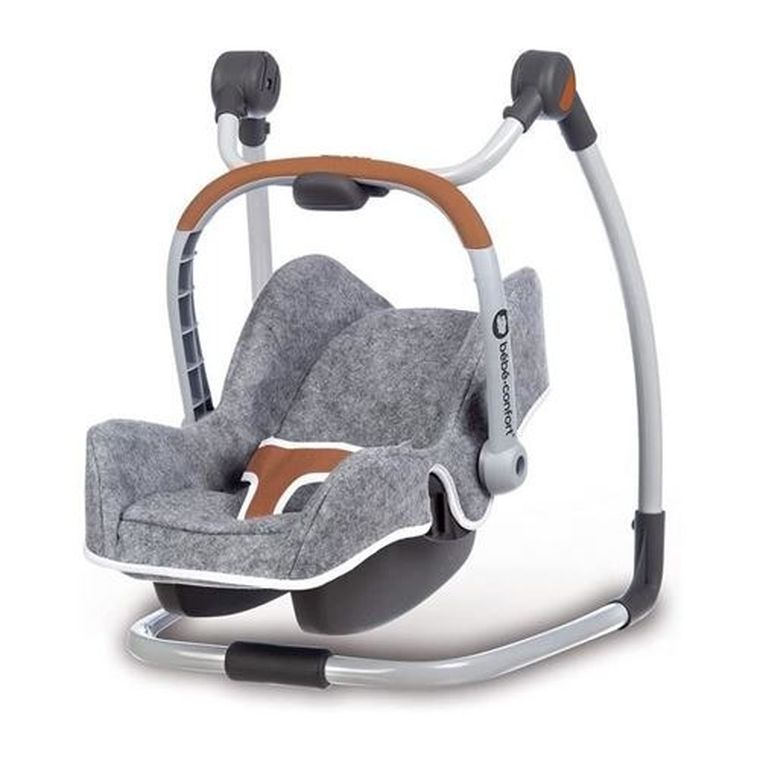 Smoby, krzesełko dla lalek 3w1, szare