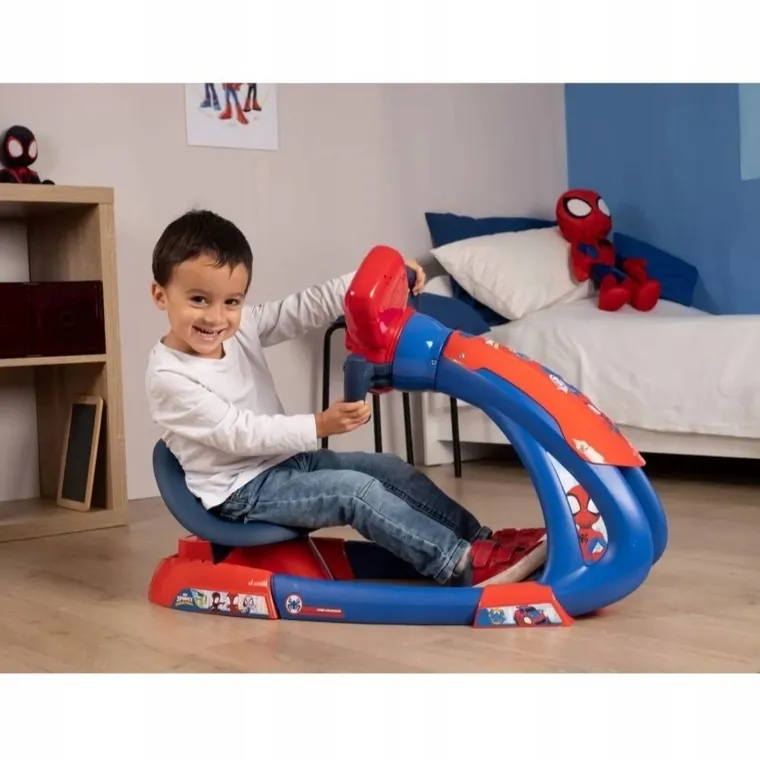 Smoby, Spidey i super-kumple, symulator jazdy