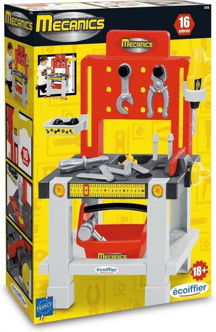 Smoby, warsztat majsterkowicza, stół z narzędziami
