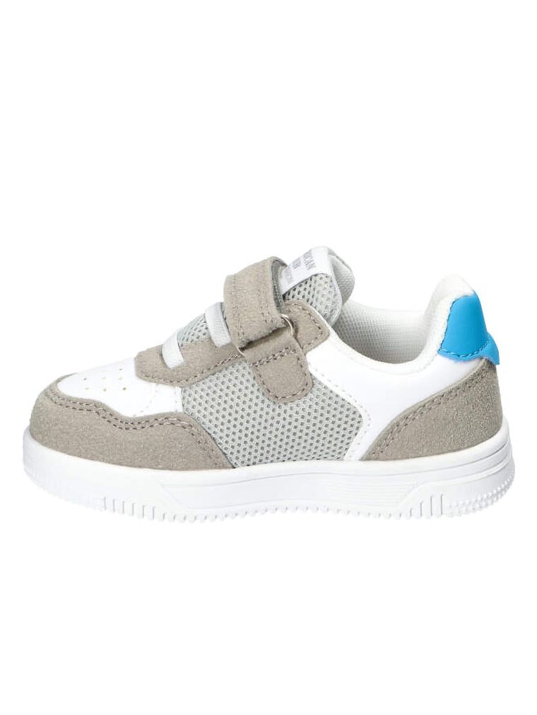 Sneakersy chłopięce, szare, skórzana wkładka, American Club