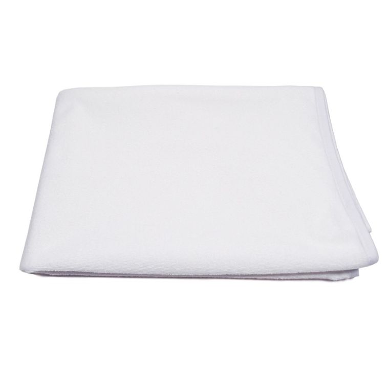 Snibbs, Podkład higieniczny nieprzemakalny z gumką, biały, 70-140 cm