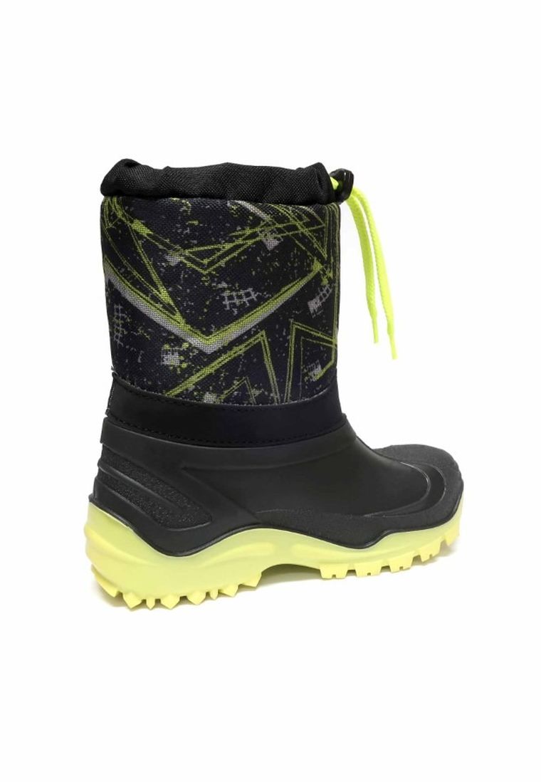 Śniegowce chłopięce, czarne, Muflon