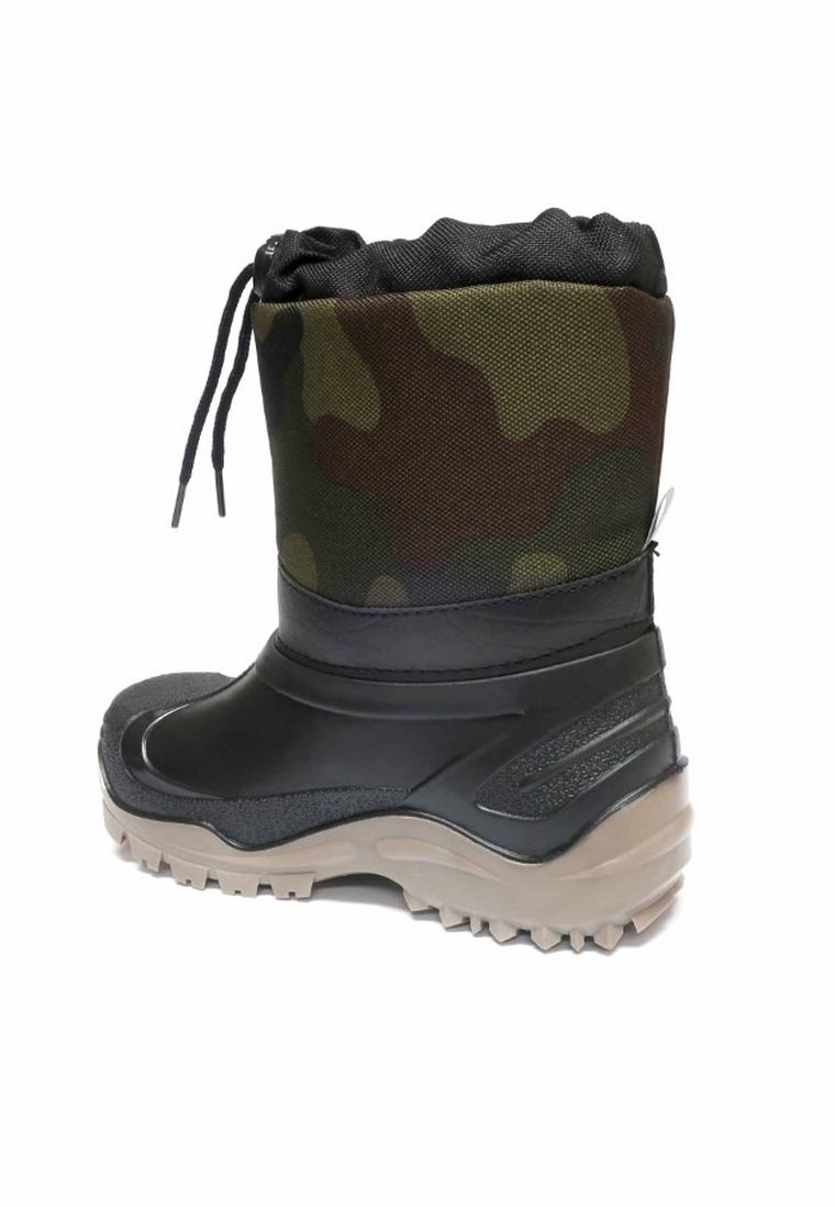 Śniegowce chłopięce, czarne, Muflon