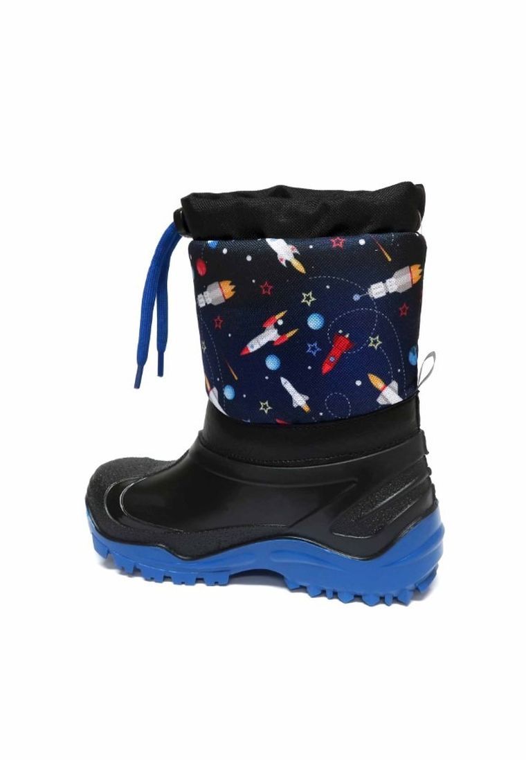 Śniegowce chłopięce, granatowe, Muflon