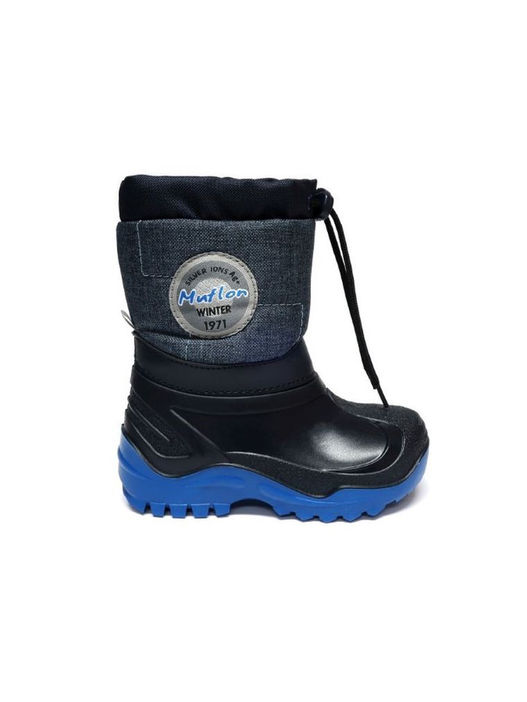 Śniegowce chłopięce, niebieskie, Muflon